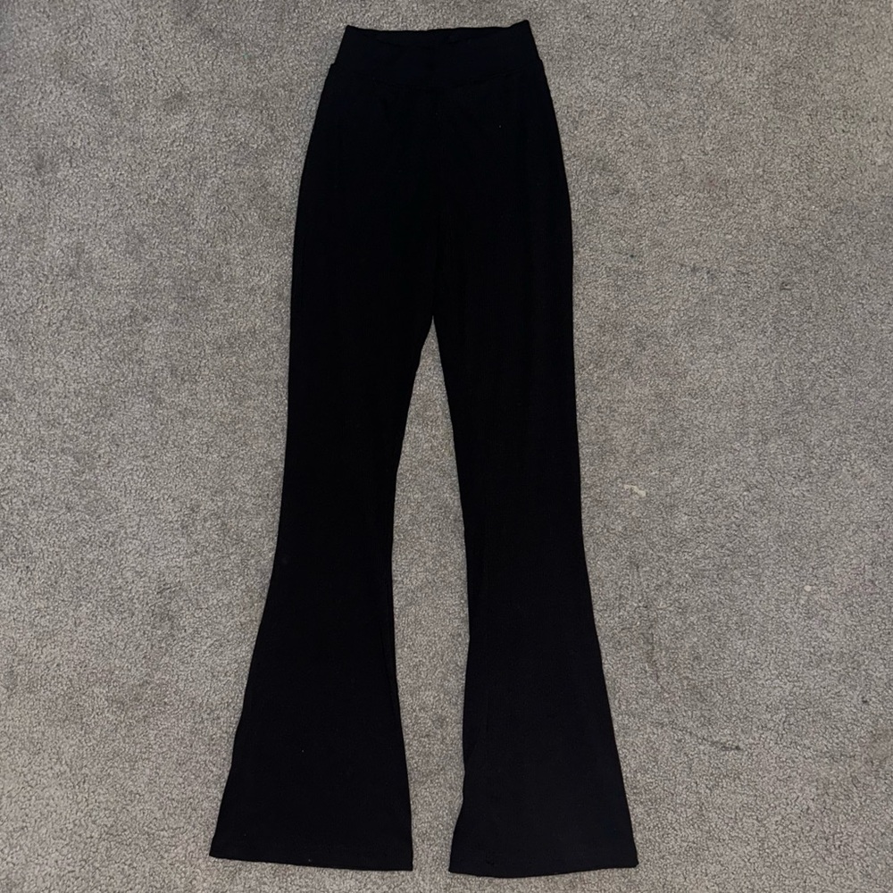 black flare pants Nasty Gal collection size small